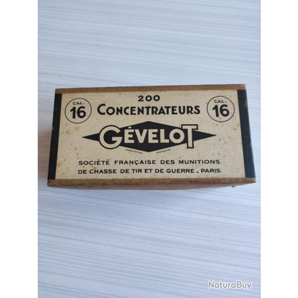 Boite de 200 concentrateurs, Couleur inconnue, Cal 16