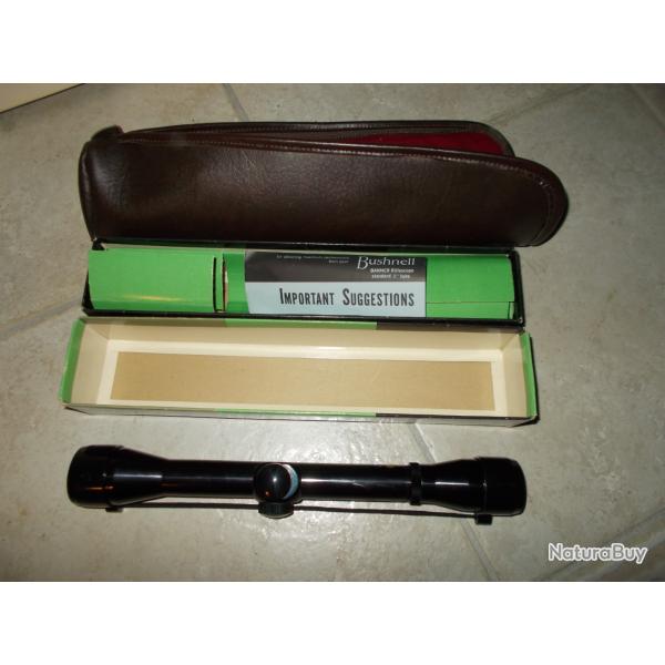 lunette de tir vis�e pour fusil bushnell 4 x 32 BL JAPAN telescope  riflescope boite et etui origine