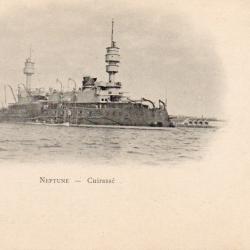 CPA - Marine de Guerre - NEPTUNE - CUIRASSE - N&deg;6066