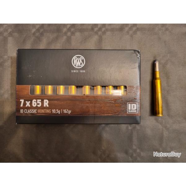 Boite de balles rws id classic calibre 7x65 R