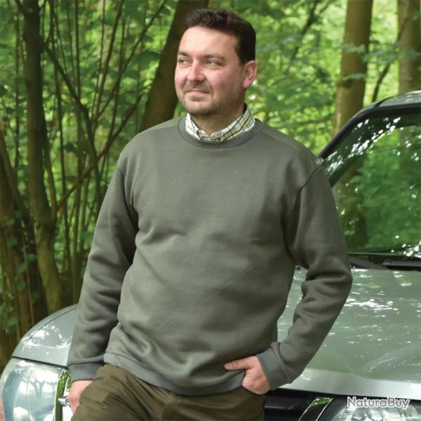 PULL KAKI CHASSE ET NATURE S / M