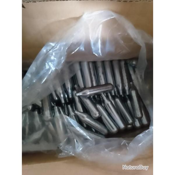 62 SPARCLETTES 12 GRAMMES CO2 PRODUIT FRANCAIS DEFENSE LOISIRS AIRSOFT