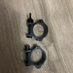 Paire de colliers LEUPOLD 34mm