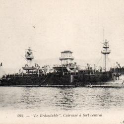 CPA - MARINE DE GUERRE - " LE REDOUTABLE " Cuirasse a fort central - N&deg;6072