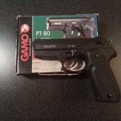 Gamo PT 80 pr&ecirc;t &agrave; tirer