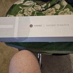 lunette de vis&eacute;e Hawke vantage 30 wa fd ir 2.5 x10 x 50 point rouge reticule lumineux .materiel neuf