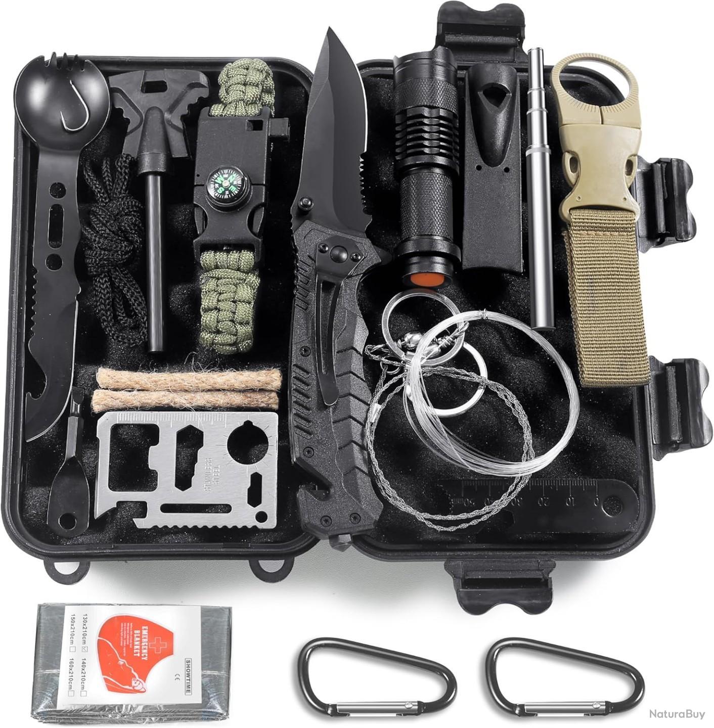 Kit de Survie Expédition - Matériels de camping et randonnée - Equipements de sport Kit de Survie Expédition - Matériels de camping et randonnée - Equipements de sport