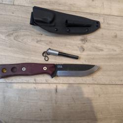 TOPS BOB Fieldcraft Micarta 1095
