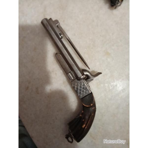 Pistolet juxtapos� ba�onnette