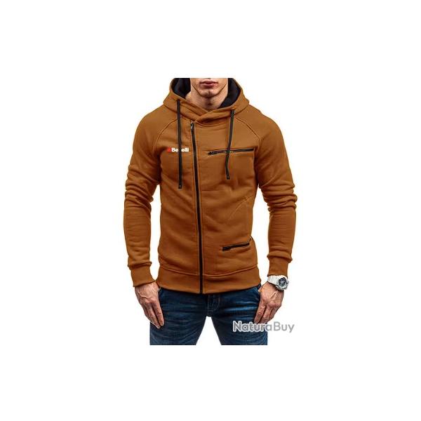 Sweat BENELLI type 2 marron - LIVRAISON GRATUITE
