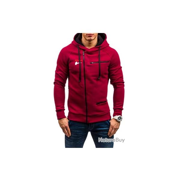Sweat BENELLI type 3 rouge - LIVRAISON GRATUITE