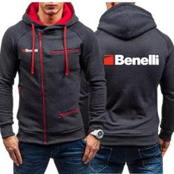 Sweat BENELLI type 2 gris fonce - LIVRAISON GRATUITE