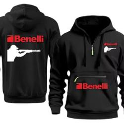 Sweat BENELLI type 4 noir  - LIVRAISON GRATUITE