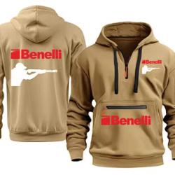 Sweat BENELLI type 4 beige  - LIVRAISON GRATUITE