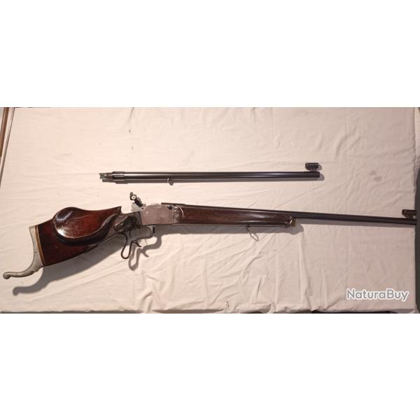 Schultz et Larsen 22lr de 1930 avec paire de canon