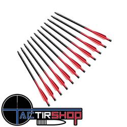 Fl&egrave;ches / Carreaux Arbal&egrave;te Barnett HYPERBOLT 7" 3 Fletch x12