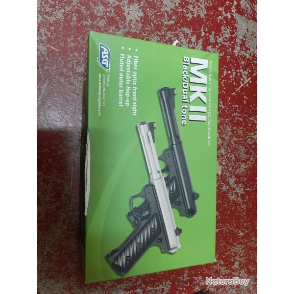 Pistolet MKII GNB Co2 ASG - 1.6-1.9 Joules
