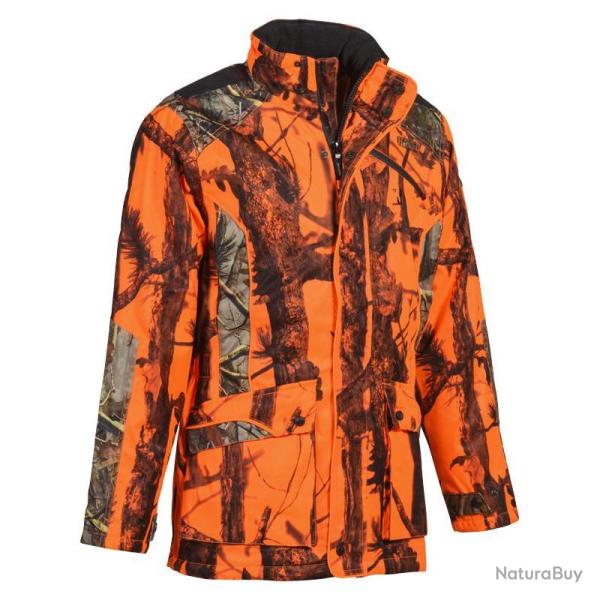 PERCUSSION VESTE BROCARD GHOSTCAMO ORANGE ET NOIRE