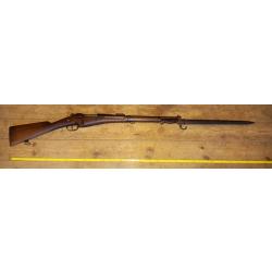Mousqueton Berthier MAS Mod&egrave;le 1892 avec baguette et baionnette