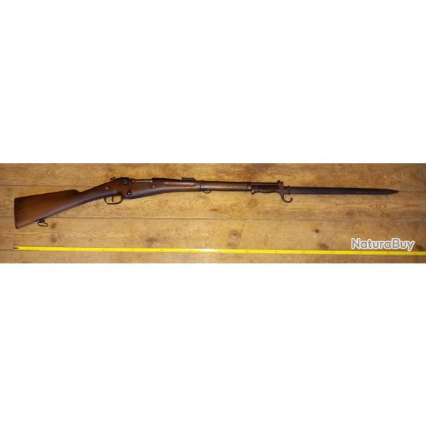 Mousqueton Berthier MAS Mod�le 1892 avec baguette et baionnette