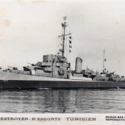 CPA - MARINE DE GUERRE - DESTROYER- D'escorte TUNISIEN - N&deg;6074