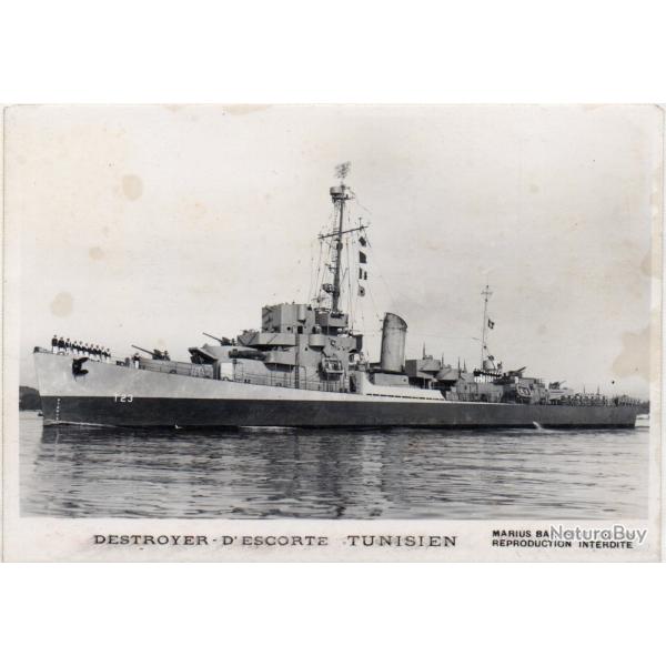 CPA - MARINE DE GUERRE - DESTROYER- D'escorte TUNISIEN - N�6074