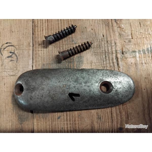 PLAQUE DE COUCHE FUSIL STEYR KROPATSCHEK PORTUGAIS 1886 (1)