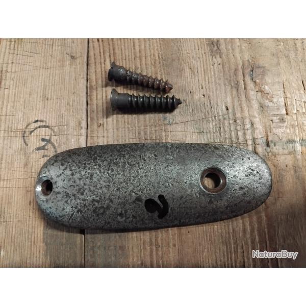PLAQUE DE COUCHE FUSIL STEYR KROPATSCHEK PORTUGAIS 1886 (2)
