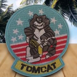 Ecusson Thermocollant Militaire Us Air Force Tomcat 8Cm