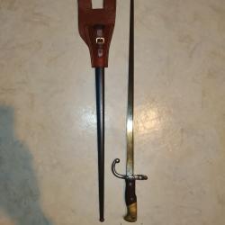 Ba&iuml;onnette 1881 Coloniale ww1/ww2