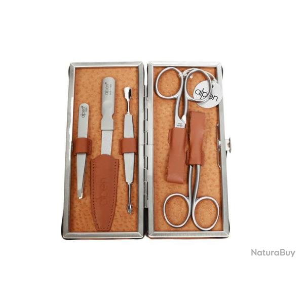 SET MANUCURE ALPEN 5P TABAC