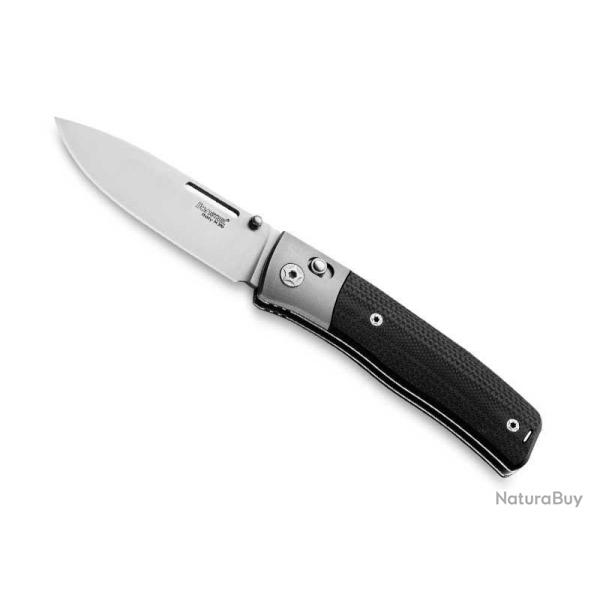 COUTEAU LIONSTEEL NINI G10 NOIR MITRE TITANIUM