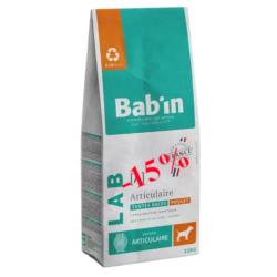1 paquet de croquettes de 12 kg pour chien contre l'arthrose Bab'in LAB[A]