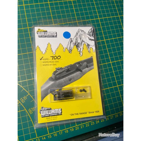 Dioptre/ oeilleton hausse WILLIAMS  pour winchester 88 et 100 automatique