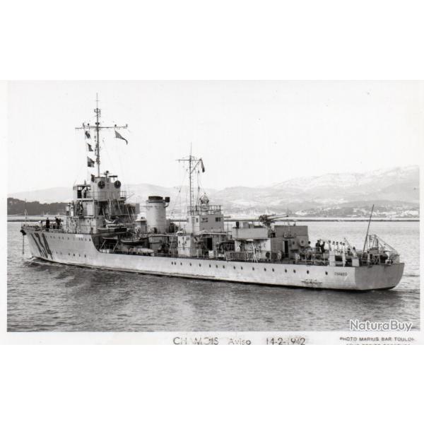 CPA - Marine de Guerre - CHAMOIS Aviso 14-2*1942 -N�6076
