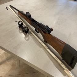 BLASER R93 9,3x62 avec point rouge Docter et montage lunette BLASER