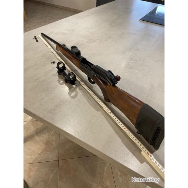 BLASER R93 9,3x62 avec point rouge Docter et montage lunette BLASER