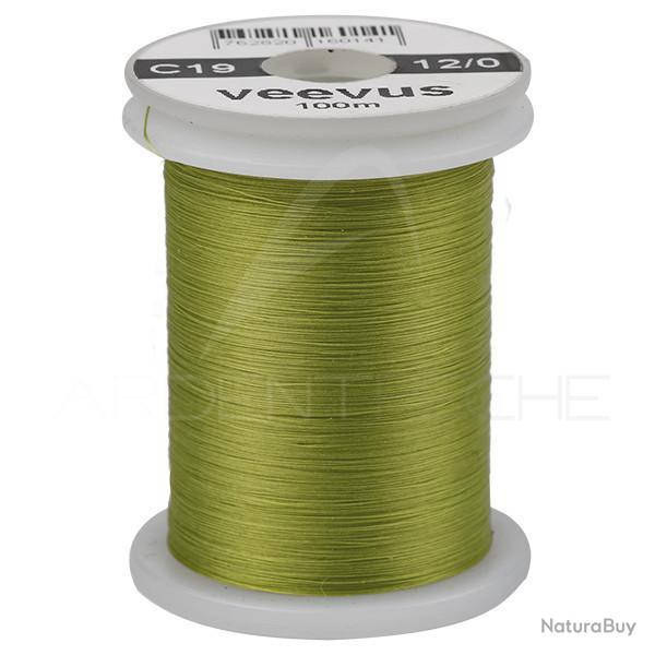 Fils de montage VEEVUS 12/0 Light Olive