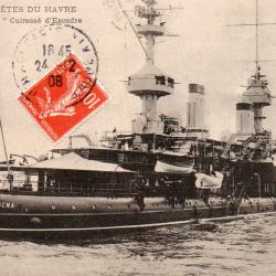 Carte postale "Mass&eacute;na" Cuirass&eacute; d'Escadre -N&deg;6080