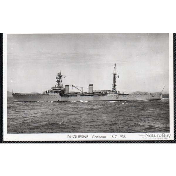 CPA - Marine de Guerre - DUQUESNE Croiseur 8-7-1938 -N�6080