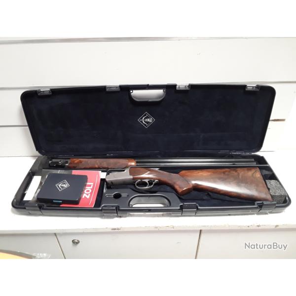 Fusil superpose Zoli NOBILE N�1 cal.20/76 bois can.76cm + malette