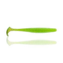 Leurre Souple Noike Smokin' Swimmer 4" - 10cm 5g 10cm Par 6 44 - Chartreuse