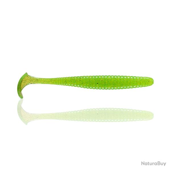 Leurre Souple Noike Smokin' Swimmer 4" - 10cm 5g 10cm Par 6 44 - Chartreuse