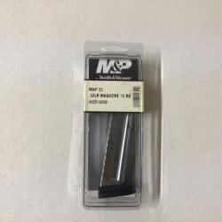Chargeur M&P 22 12 coups 22 LR pour pistolet S&w M&p22