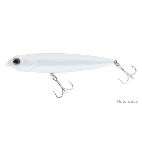 Poisson Nageur Sakura Glasstik 86 F - 8,6cm 8,6cm P06 - Pearl White 9,3g