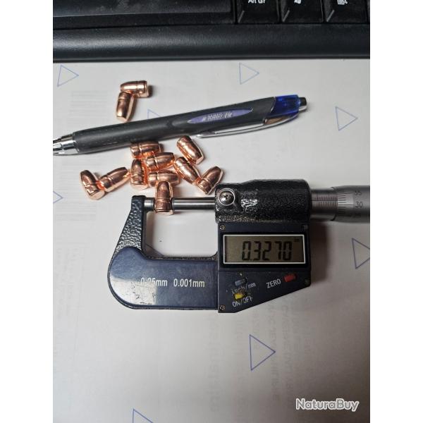 250 BallesMPFpro 8 MM 92 RN FP 113 Gr TMJE � 327"