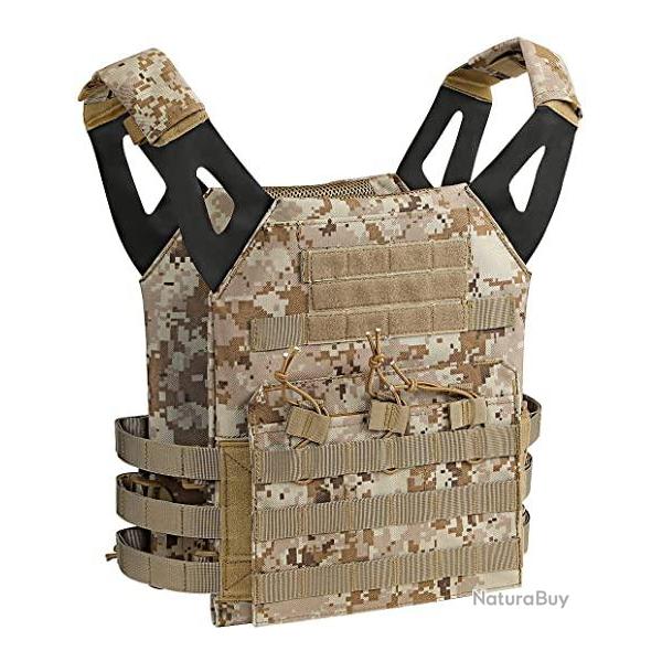 Gilet Tactique JPC (S&T) Digital Desert
