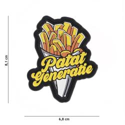 Patch 3D PVC Patat generatie (101 Inc)