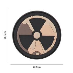 Patch 3D PVC Drapeau Nuclear (101 Inc) D&eacute;sert