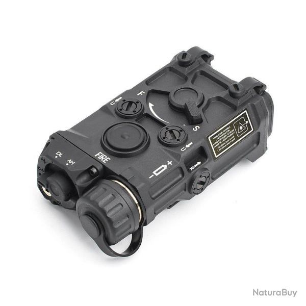 Boitier PEQ Lampe & Laser (WADSN) Noir